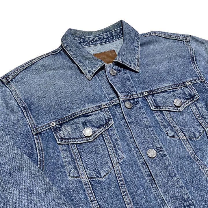 GAP jacket jeans, Fesyen Pria, Pakaian 