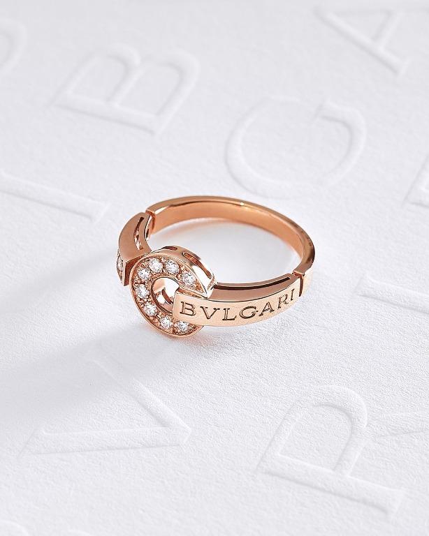 Bvlgari engagement ring top