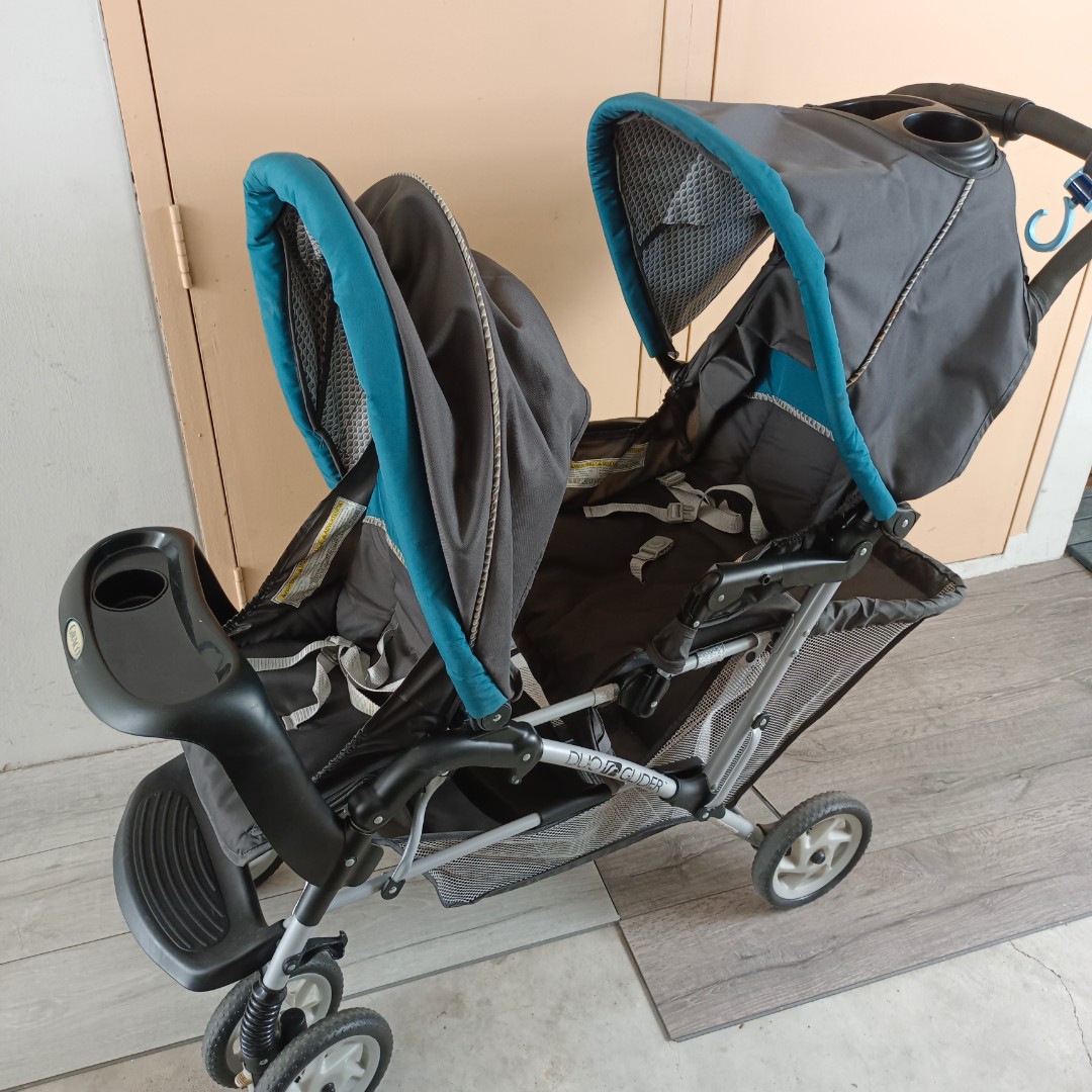 Graco Duo Glider Twin Stroller, Babies & Kids, Going Out, Strollers on