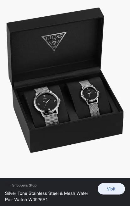 Guess watch for couple Luxury Watches on Carousell