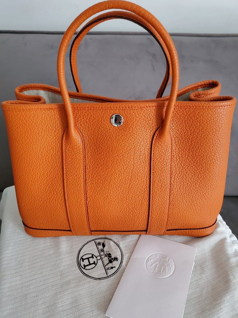 Hermes Garden Party Negonda 30, Luxury, Bags & Wallets on Carousell