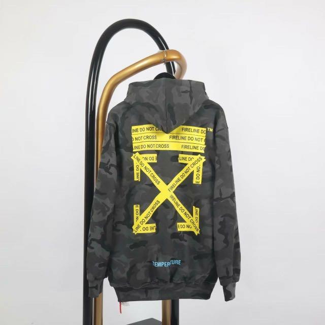 Off white 2025 army hoodie