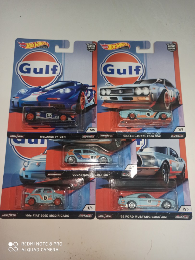 Hot wheels gulf SET