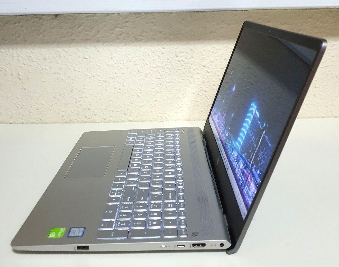 HP Pavilion 15 i7 8550U MX150 12GB 128 1TB 15.6Inch FHD Gaming Work Laptop with Windows 11 pro and Office professional plus 2021