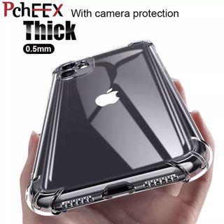 iPhone X, XS, 12 Mini Transparent Shockproof Case.