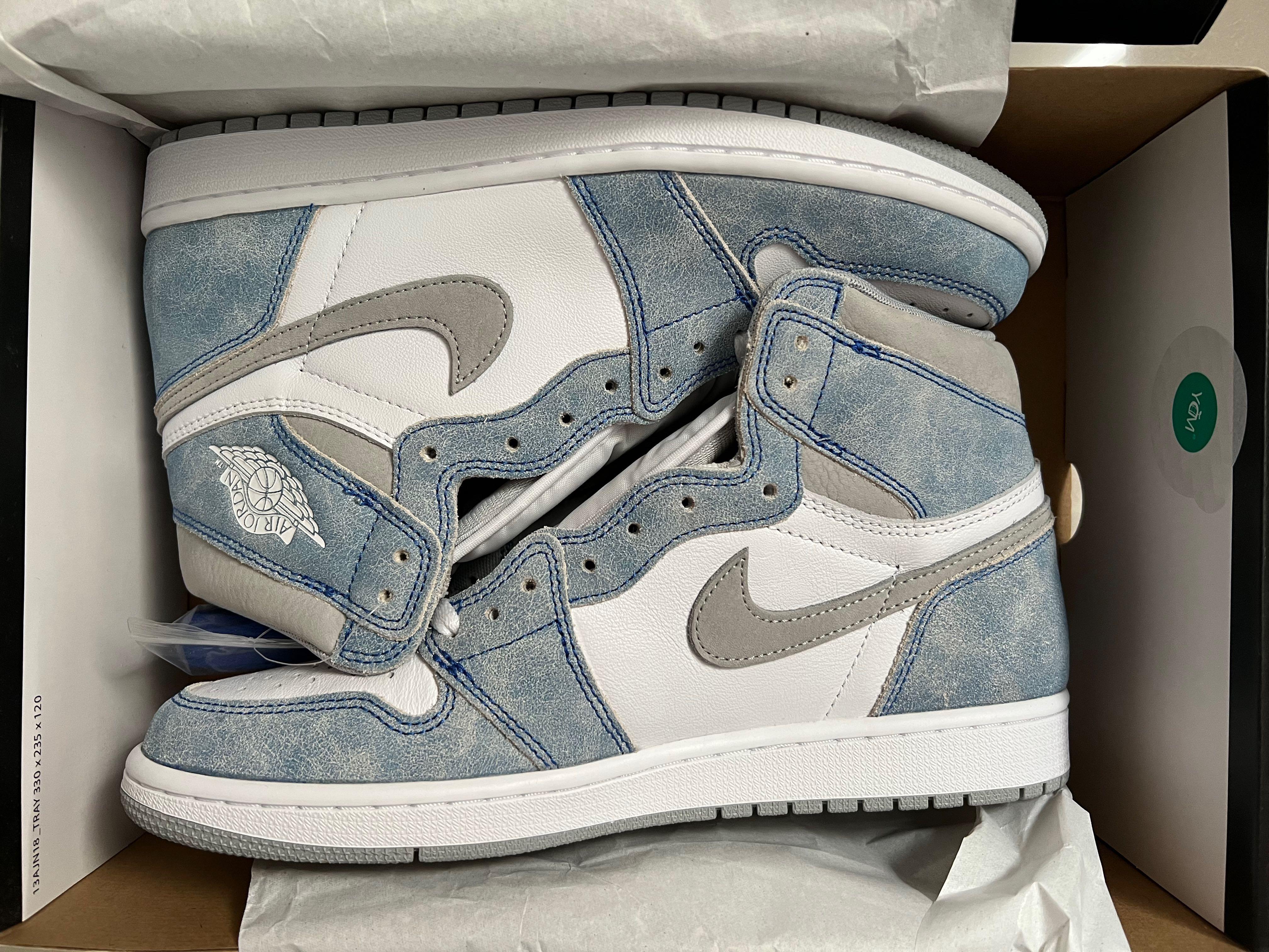 hyper royal white light smoke grey jordan 1