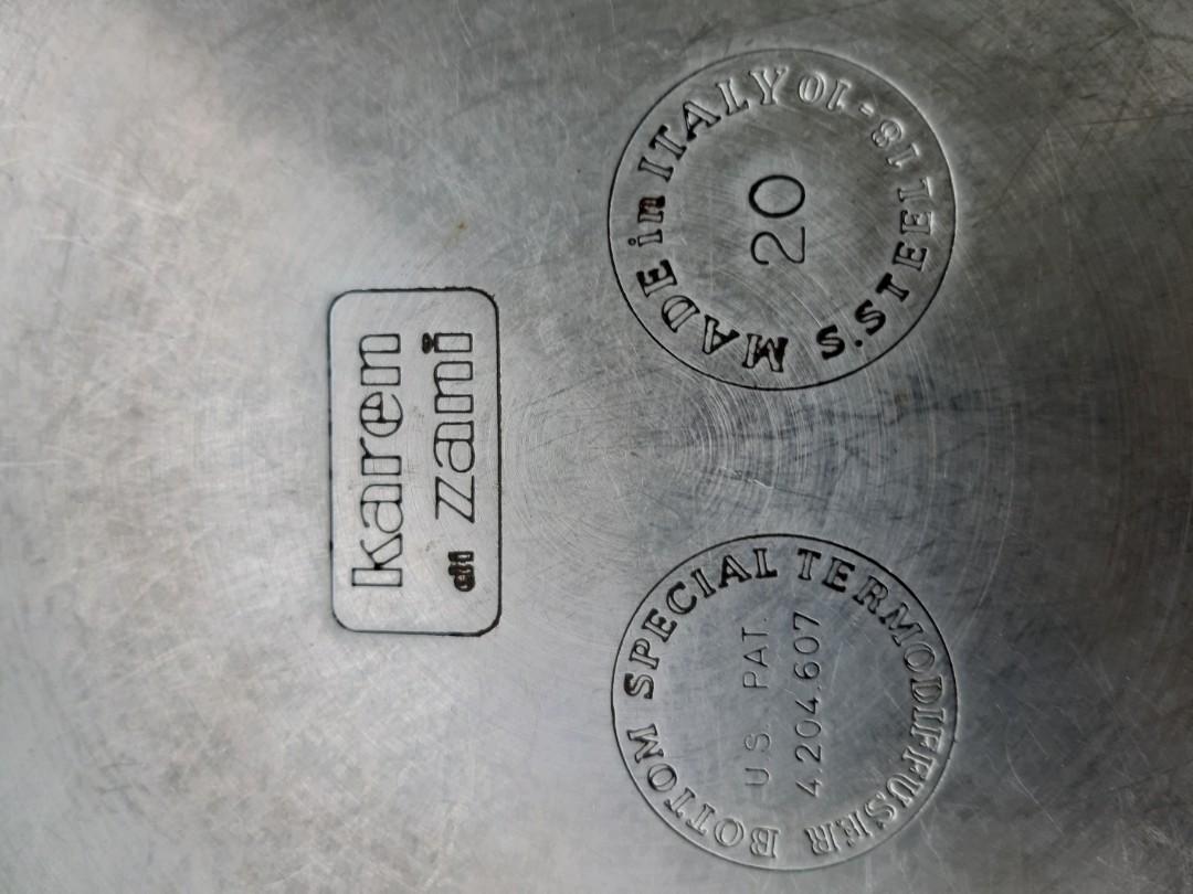 Karen di Zani Steel Pan made in Italy, TV & Home Appliances, Kitchen