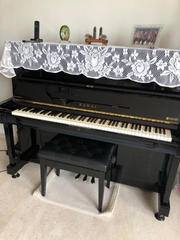 Kawai K50E Black Upright Piano