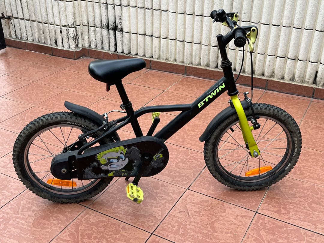 Kids Bicycle Decathlon Dark Hero 500