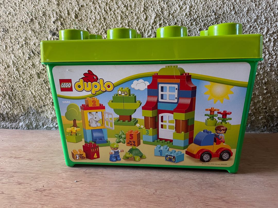 Lego Duplo Building Blocks Box, Hobbies & Toys, Toys & Games on Carousell