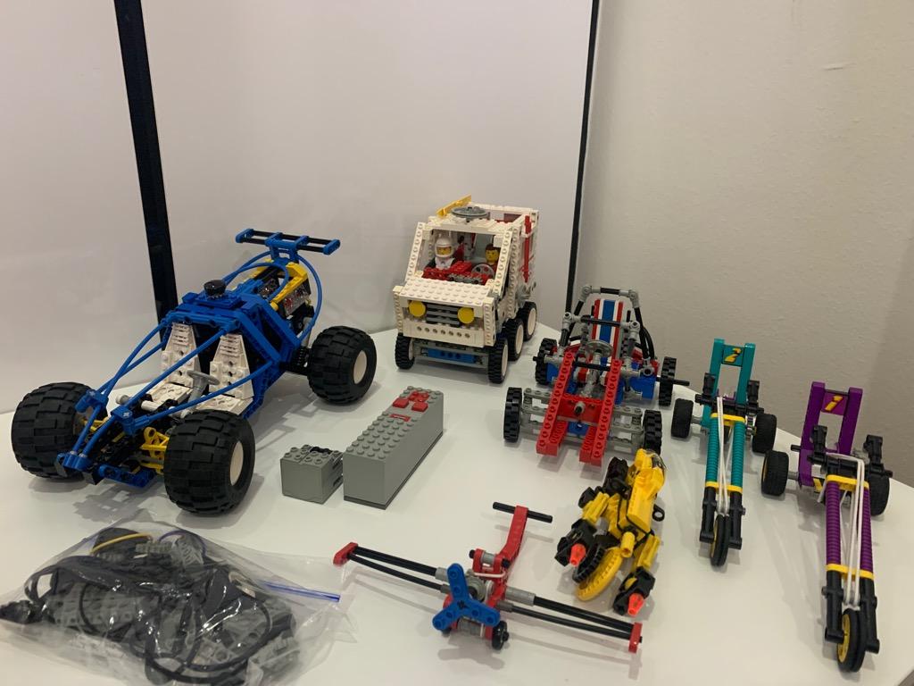 Lego Technic Sets x 7 8841 Dune Buggy Desert Racer 8437 Future
