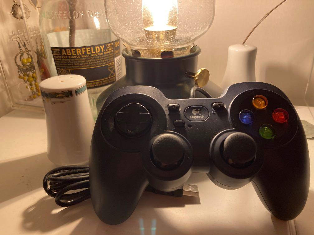 Logitech Gamepad F310 Console 電子遊戲 遊戲機配件 手掣 Carousell
