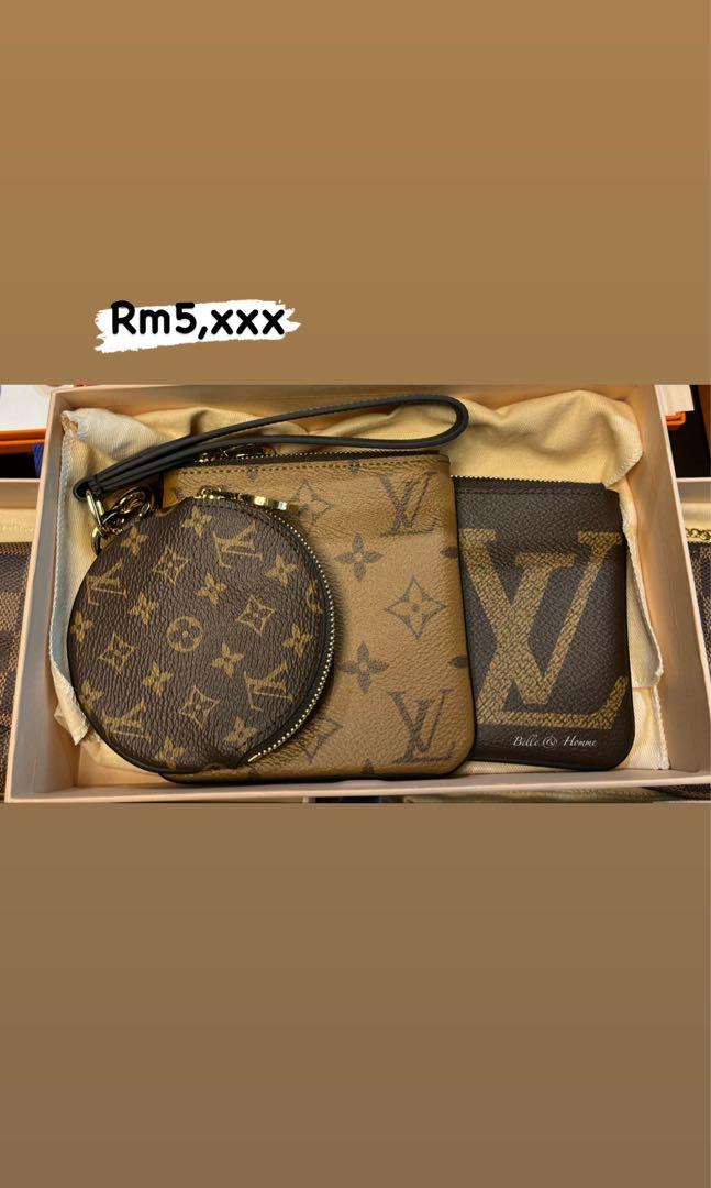 TRIO POUCH LV, Luxury, Bags & Wallets on Carousell