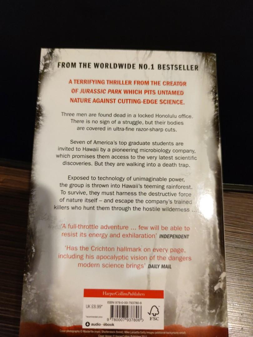 Michael Crichton Micro (science fiction), Hobbies & Toys, Books