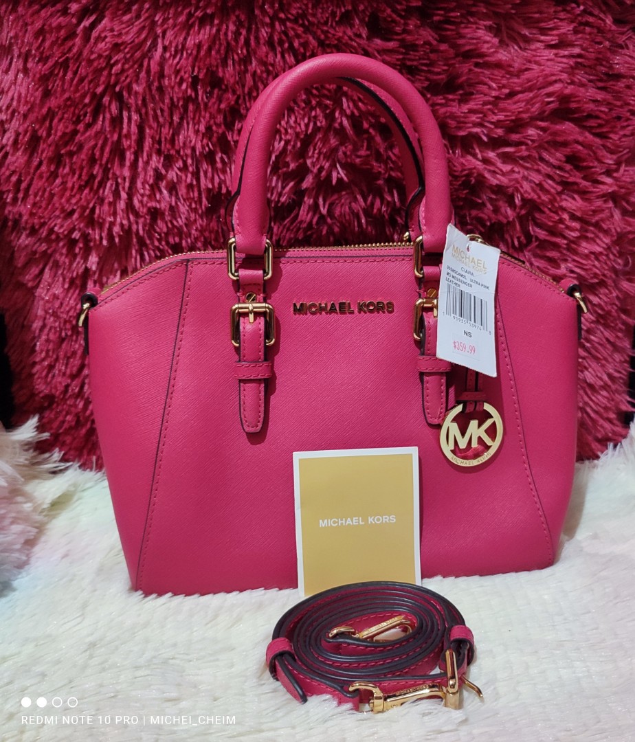 Michael kors ciara pink hot sale