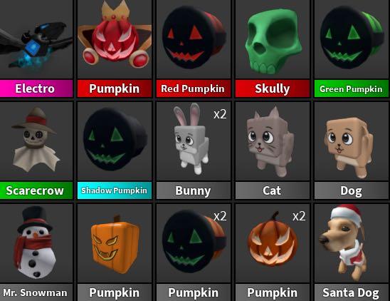 Bundle  MM2 Godly Pets - Game Items - Gameflip