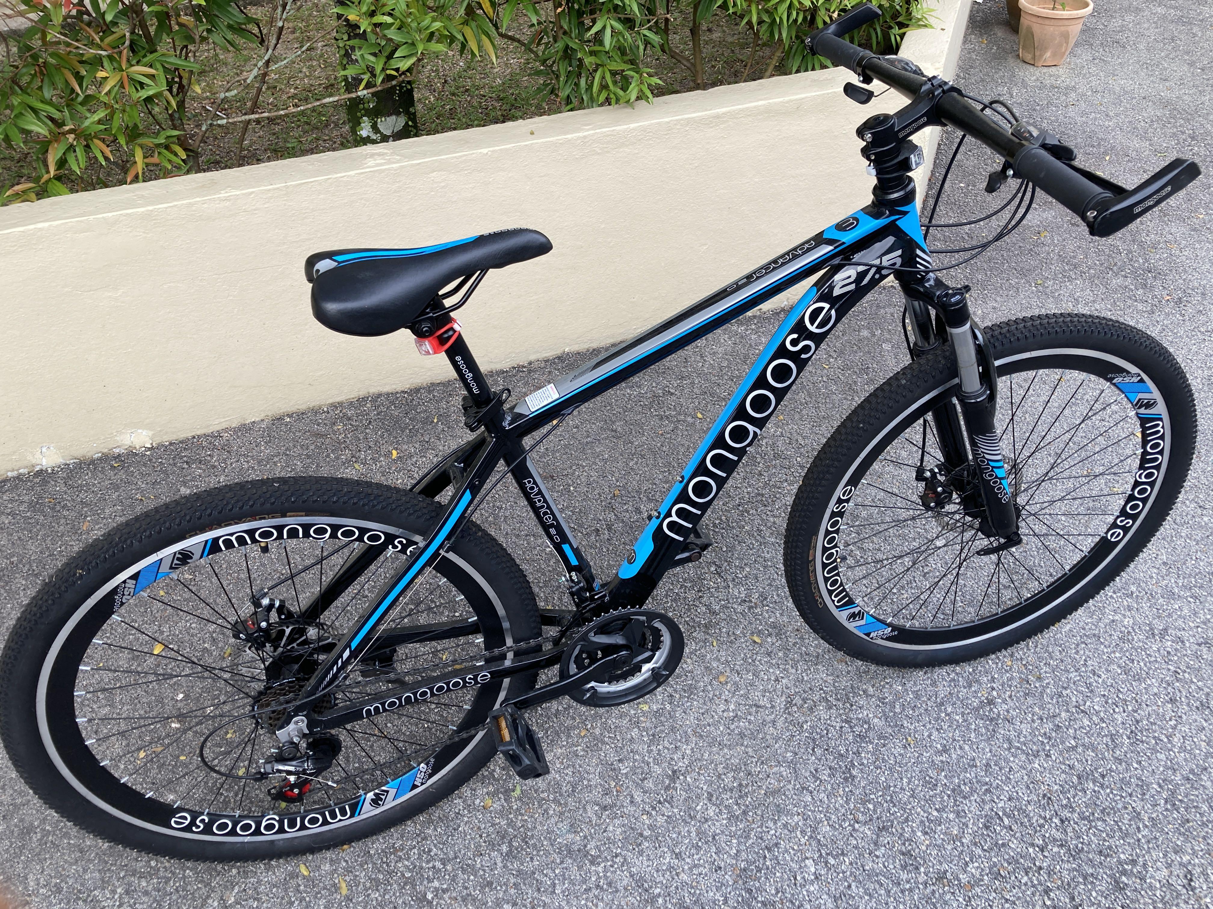 Ls mongoose 27.5 inch mtb mountain bike bicycle advancer 2.0 sales