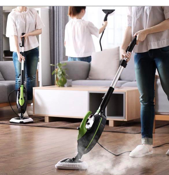 Moolan Steam Mop 12 in 1 Steam Cleaner, Floor Steamer for Hard Floor