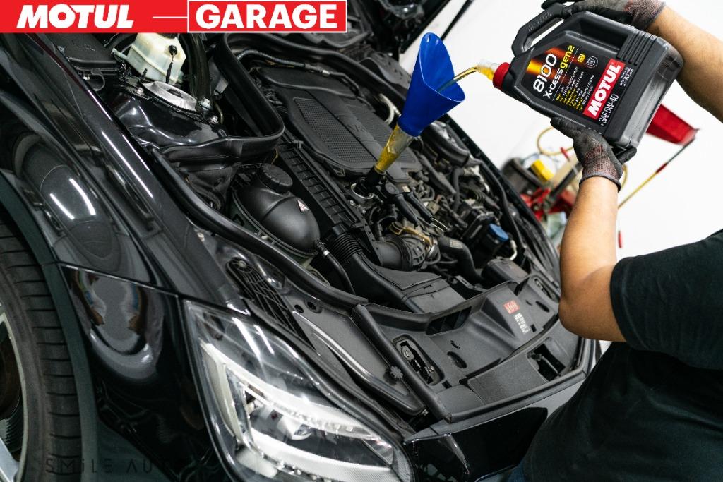 MOTUL 8100 X Mercedes Benz: Engine Oil Service Package 0W20 0W40 5W30 5W40  (A B C E G CLA CLS