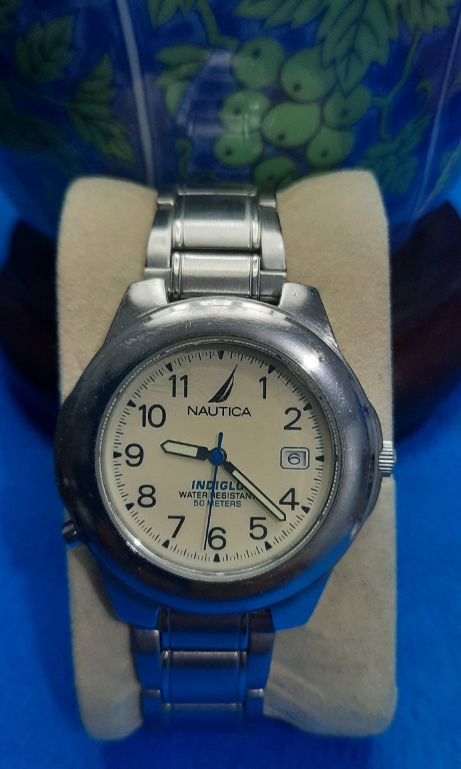 nautica indiglo watch