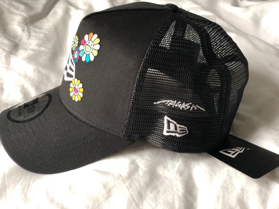 New Era x Takashi Murakami A-Frame Trucker Flower Flag 9Forty Hat