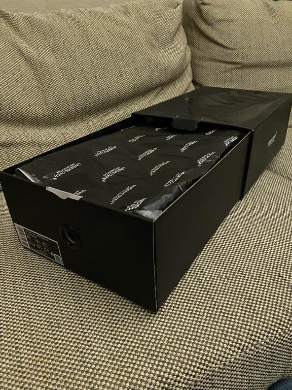 Nike Air Max 720 x Undercover Black (Category: Sneakers) located in Makati City. Submitted by viper353 (Listing ID 1142388388, Image 3). Description: For sale: BNIB Nike Air Max 720 x Undercover Black Authentic. Can trade to keyboards (plus cash depending on item): TKL or 65% preferably Asus ROG Falchion, Razer Blackwidow V3 Mini, Logitech G915 TKL, GMMK Pro Preferably pick up. If shipping, pay first (can do gcash) and buyer arrange for shipping/
