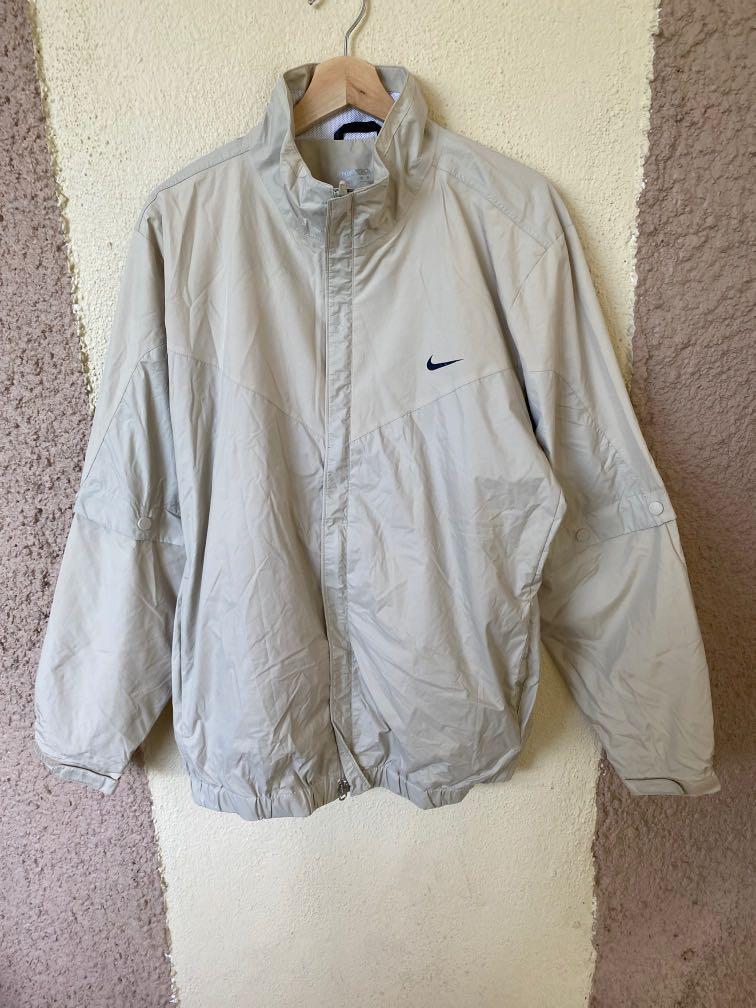 Gold hotsell nike windbreaker