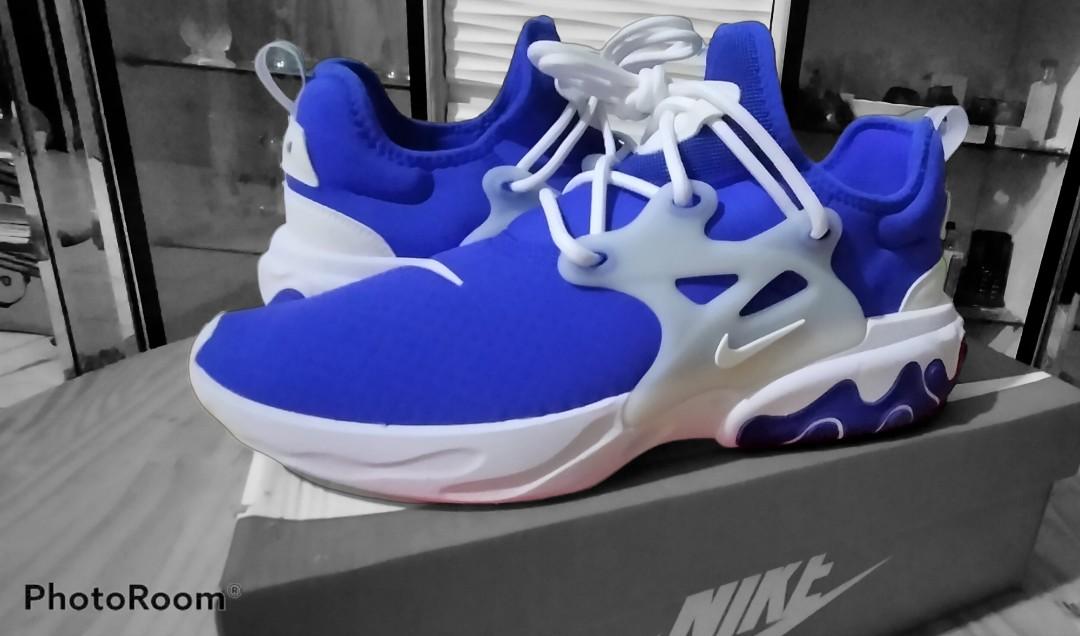 Nike presto react on sale blanche