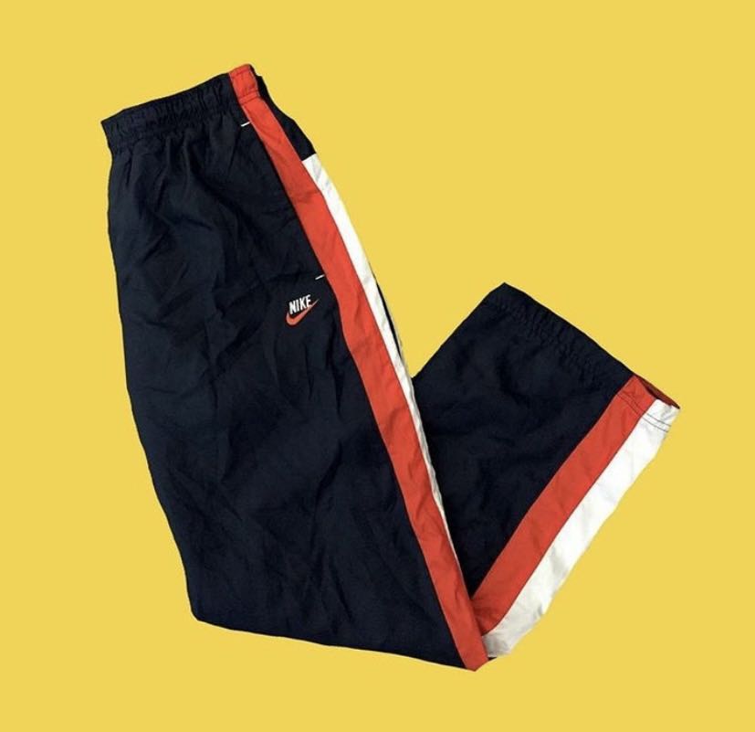 Nike vintage discount windbreaker pants