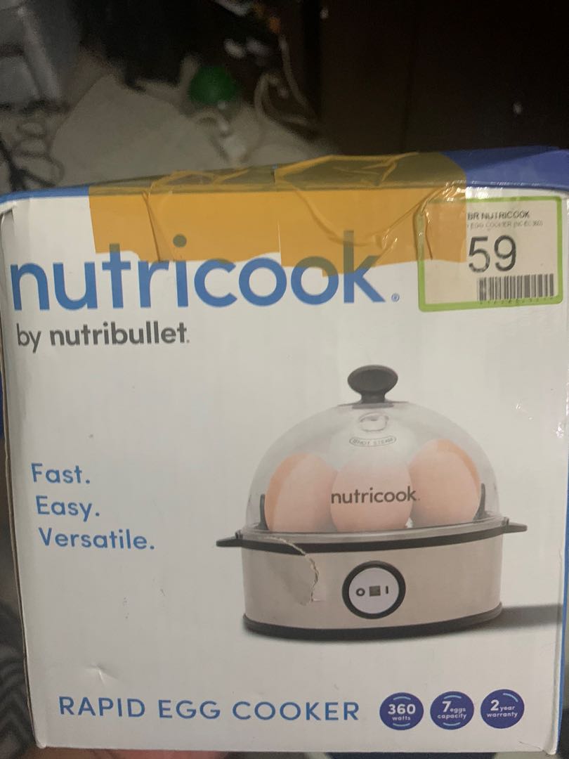 Nutricook rapid egg cooker, Furniture & Home Living, Kitchenware