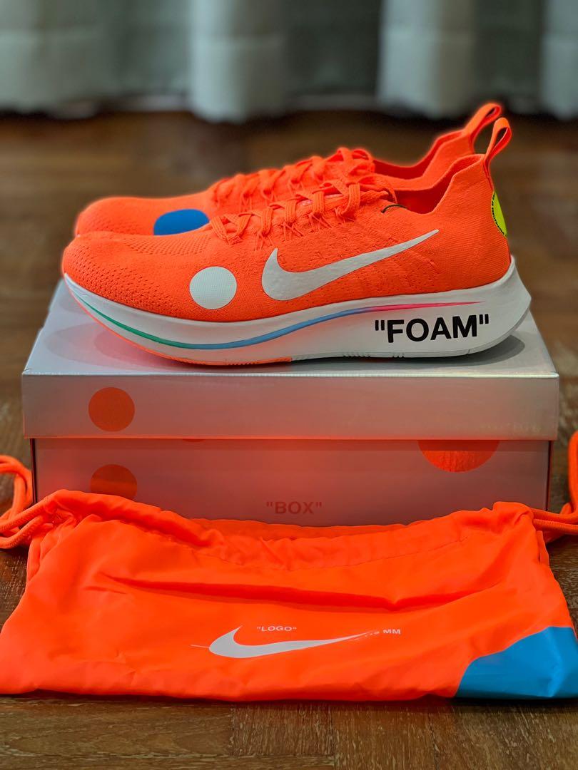 Orange zoom hotsell fly off white
