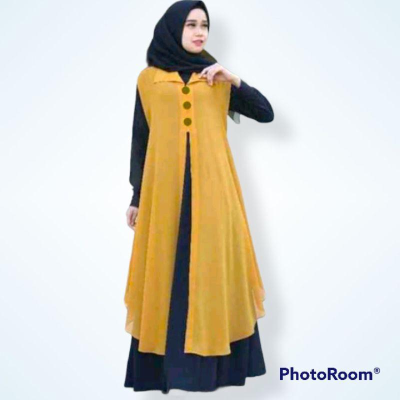 Model baju limmited long cardi