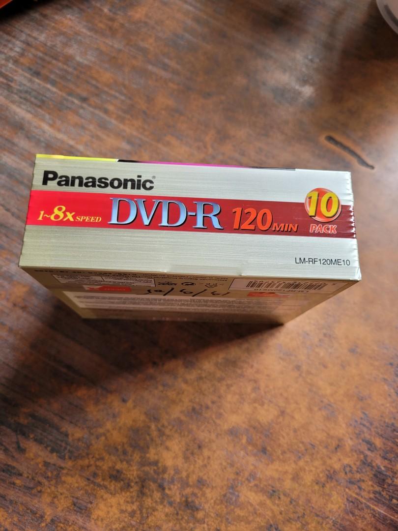 Panasonic DVDR Blank Disc ,10 pcs, Hobbies & Toys, Music & Media, CDs