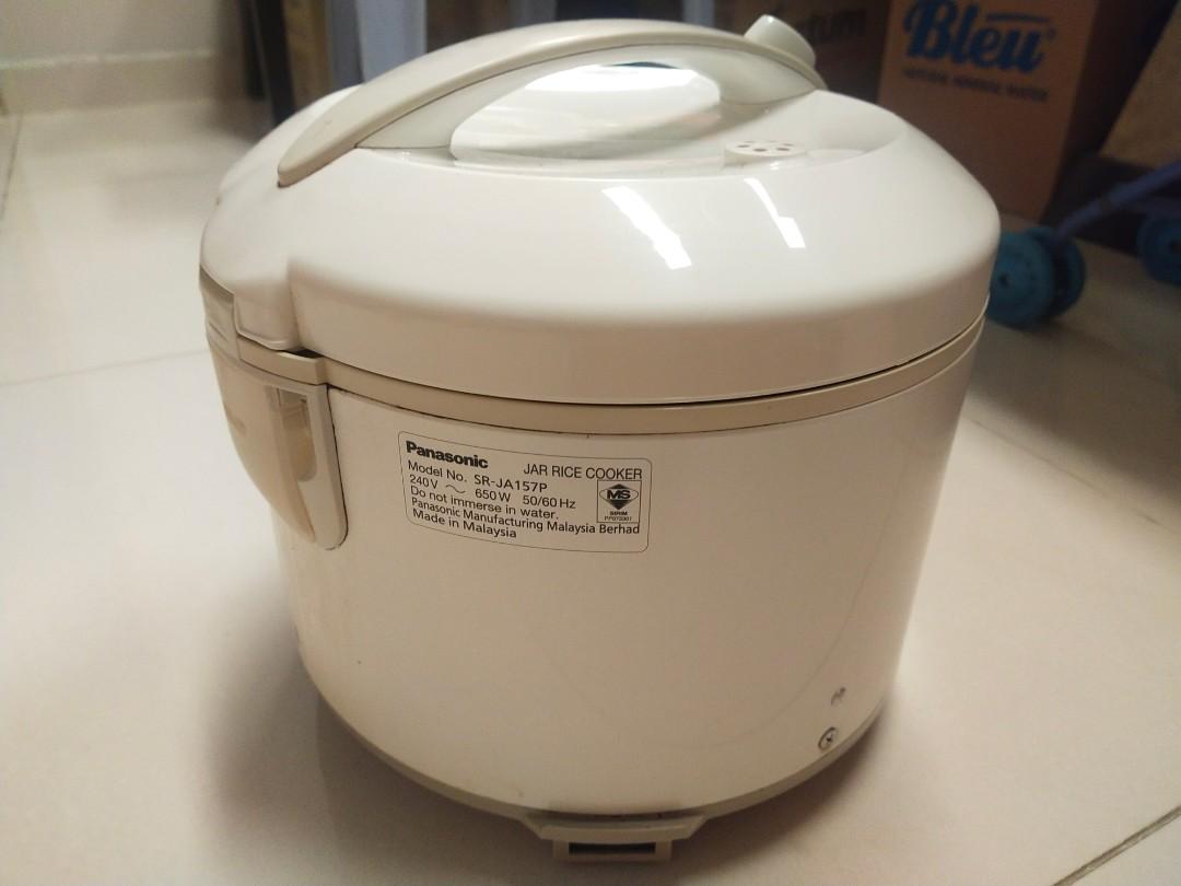Panasonic jar rice cooker 1.5L, TV & Home Appliances, Kitchen