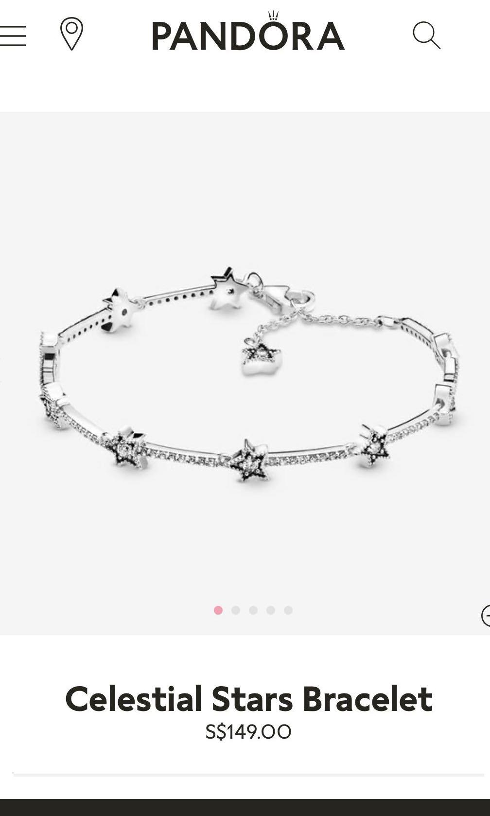 Celestial star bracelet sales pandora