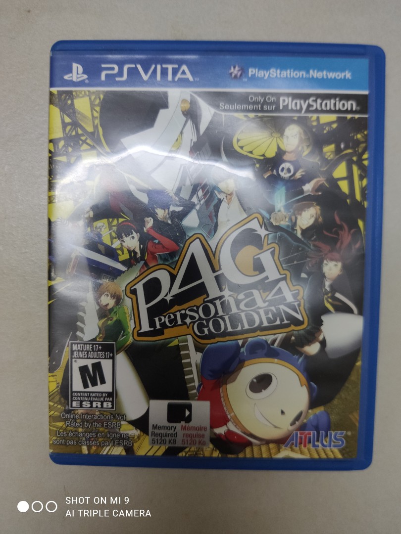 Persona 4 Golden EN R1 PS Vita Video Gaming Video Games