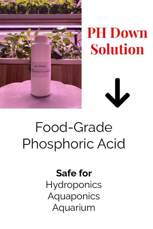 PH Down for Hydroponics Aquaponics and Aquaculture, Furniture & Home