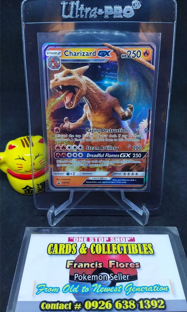 detective pikachu charizard pokemon card Amazon.com: INNOVA Charizard GX - SM195 - Detective Pikachu Promo Card -  Holo FOIL - NM/M