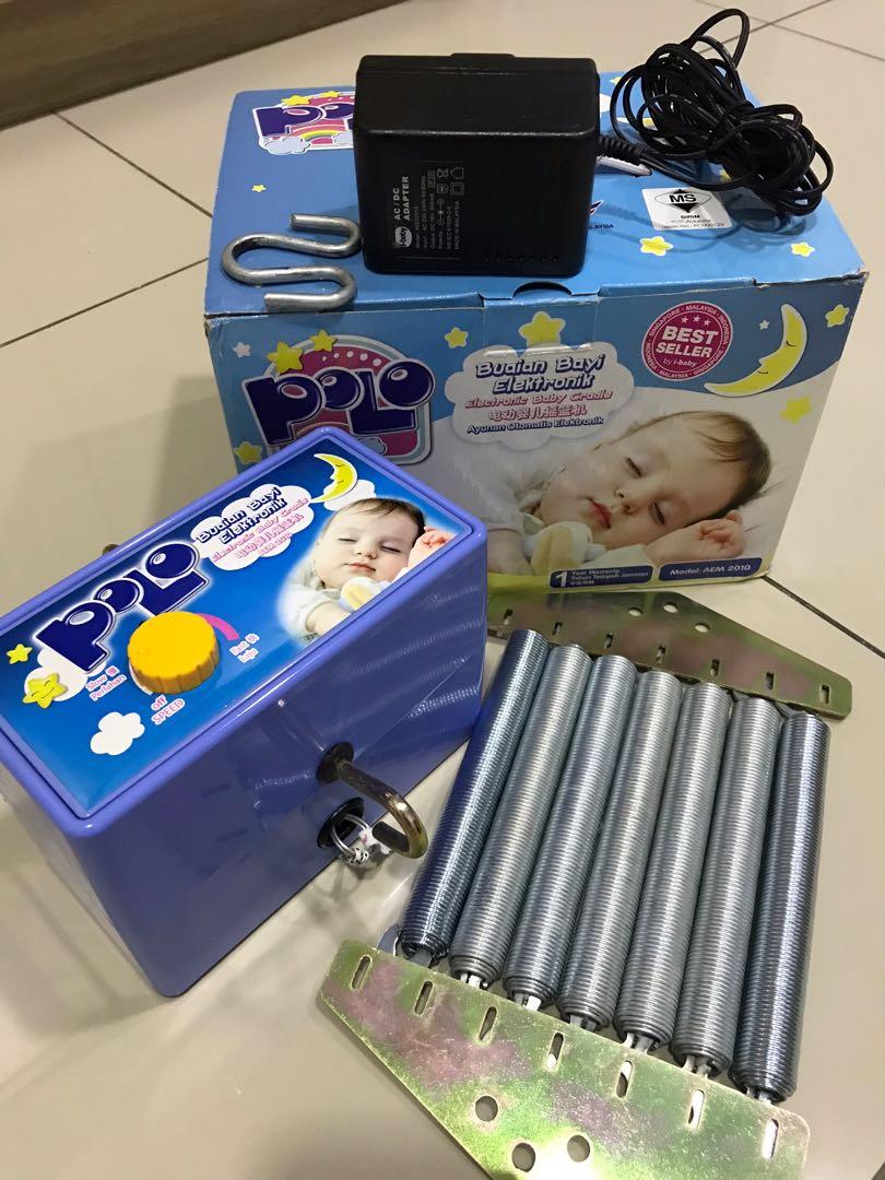 Polo Electronic Baby Cradle Buaian Elektrik