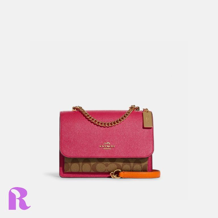 PREORDER Coach Klare Crossbody In Colorblock Signature Canvas