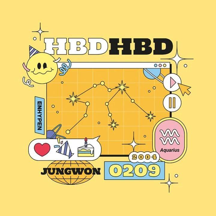 [PRE-ORDER] ENHYPEN JUNGWON BIRTHDAY OFFICIAL MD, K-Wave on Carousell
