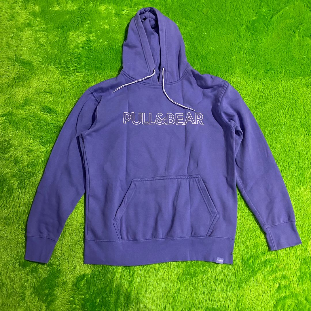 Pull and bear purple hoodie online
