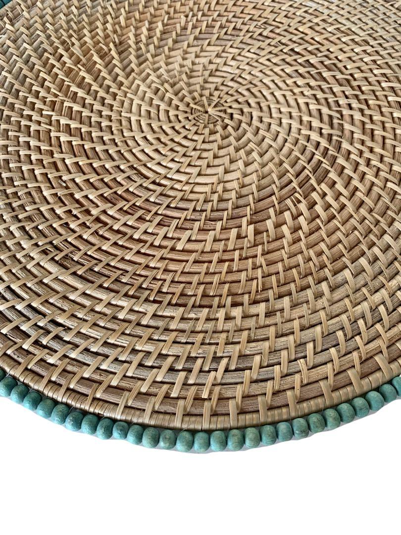 Rattan 15" placemats, Furniture & Home Living, Kitchenware & Tableware