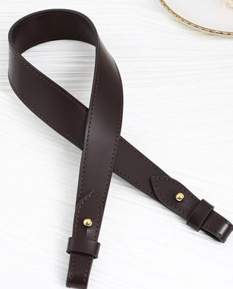 Dark Brown Leather Strap (25mm) for LV Artsy, Delightful, Graceful