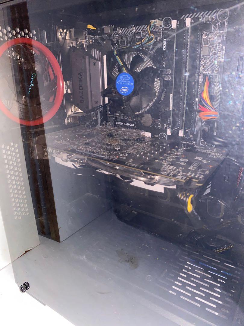 Rx 580 I5 8400 mid tier gaming pc Computers Tech Desktops on Carousell