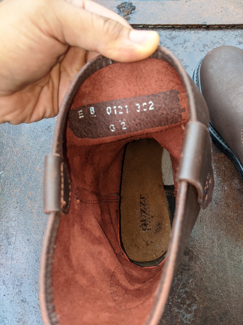 Guzzi store safety shoes