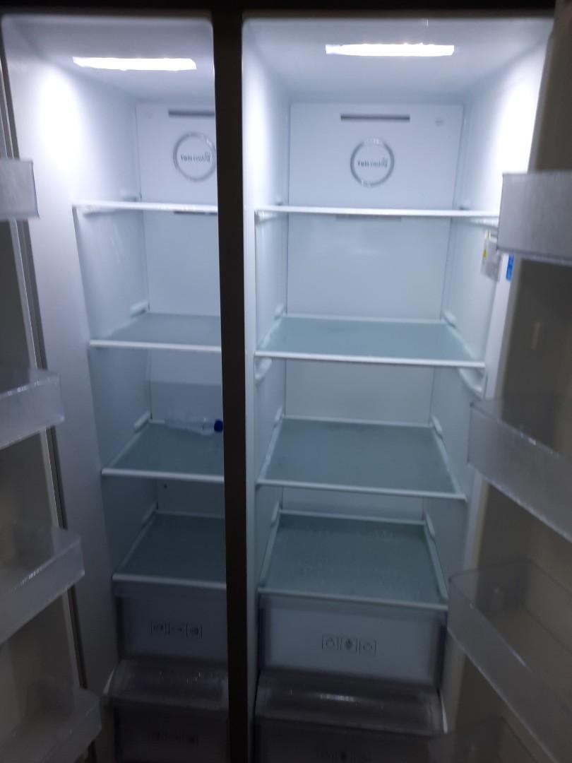 Samsung side by side refrigerator fridge inverter 620L net warranty