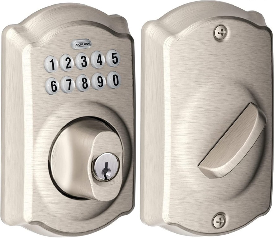 Schlage Keypad Deadbolt, Furniture & Home Living, Security & Locks