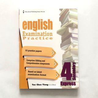 Secondary 4 English Examination Practice Assessment Book