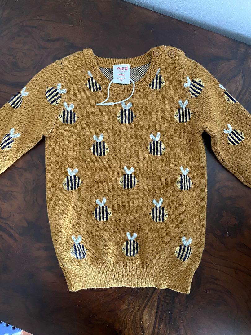 knit jacquard sweater